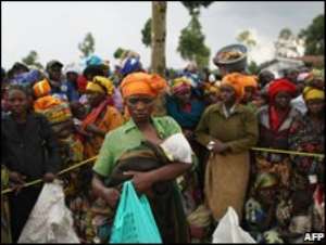 DRC rebels pull out to let aid in